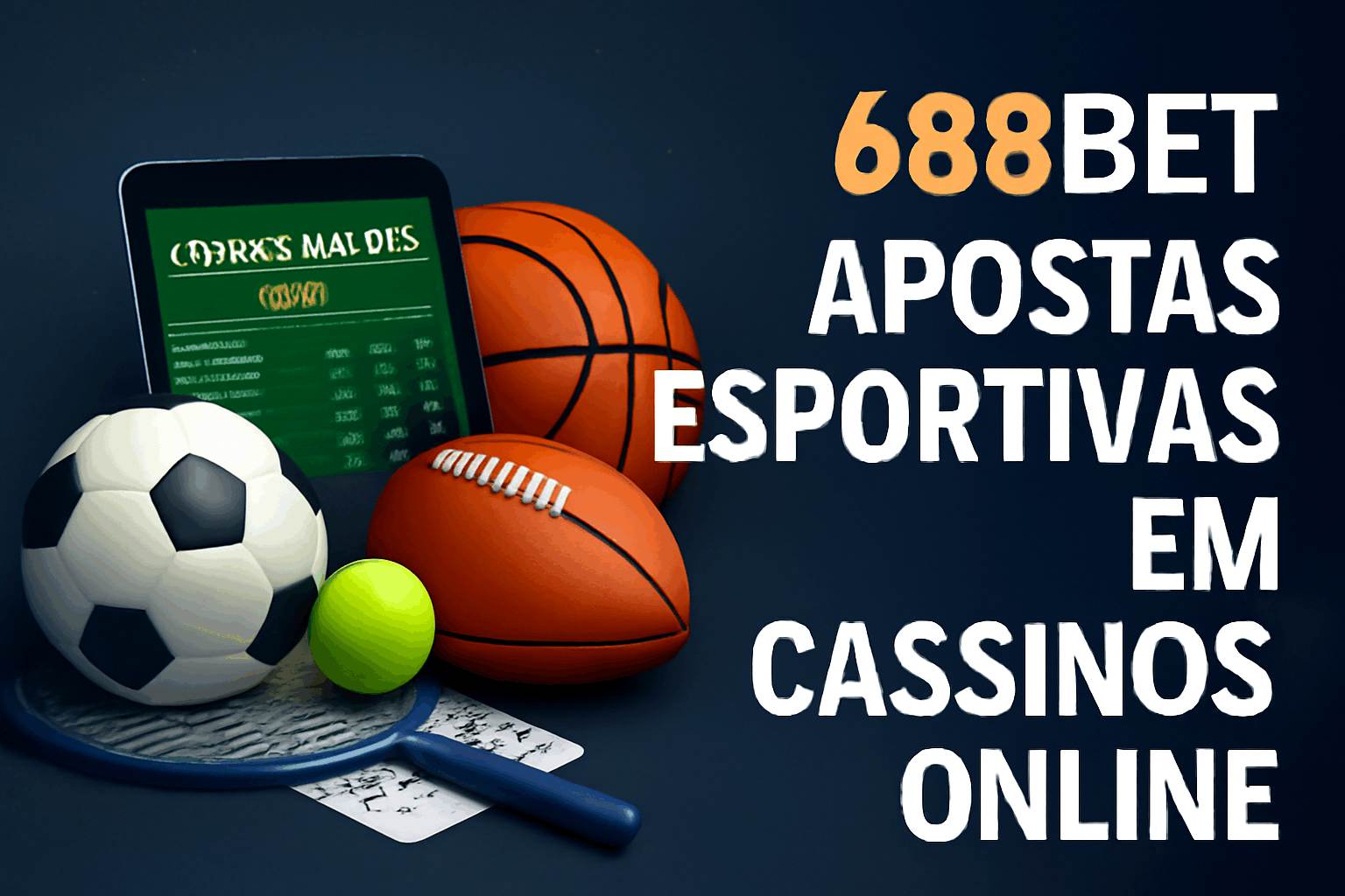 Apostas esportivas no cassino online 688BET