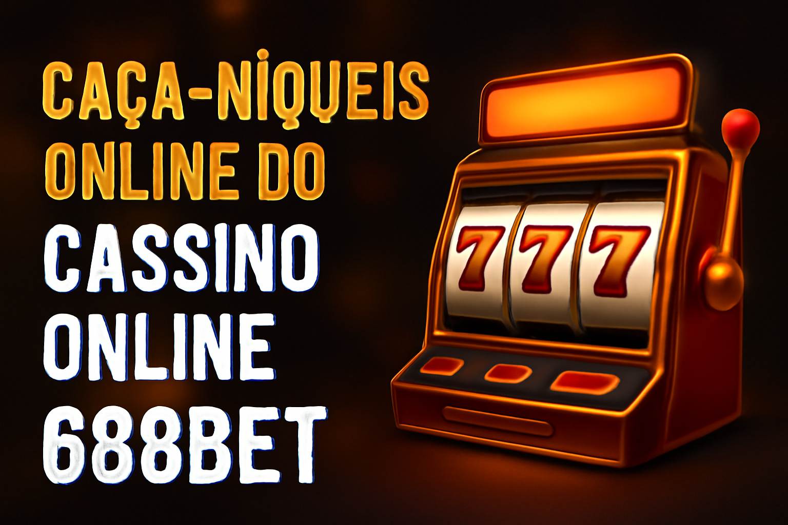 Explore o mundo das slot machines no 688BET Casino
